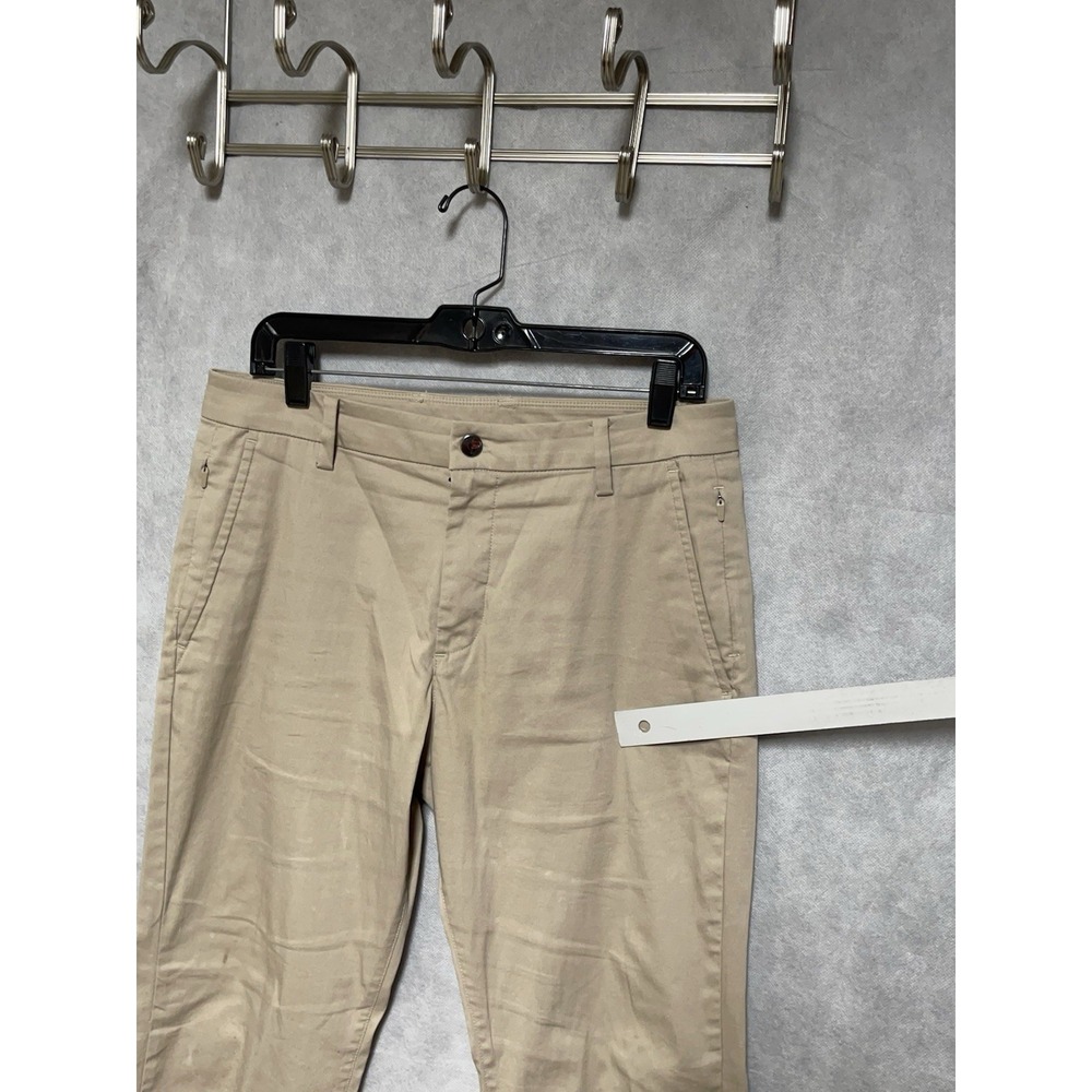 Birddogs Pants Men's 32x28 Beige Performance Chino Golf Tech Active Versatile - Picture 7 of 12